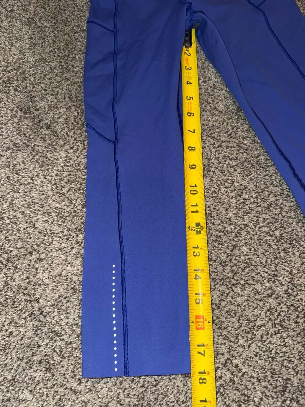 Lululemon Fast and Free High-Rise Crop Athletic Leggings - Picture 2 of 11